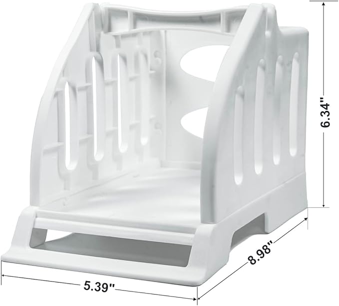 Ü Heartray Label Holder for Rolls and Fan-Fold Labels, 4x6 Stand for Thermal - Image 3