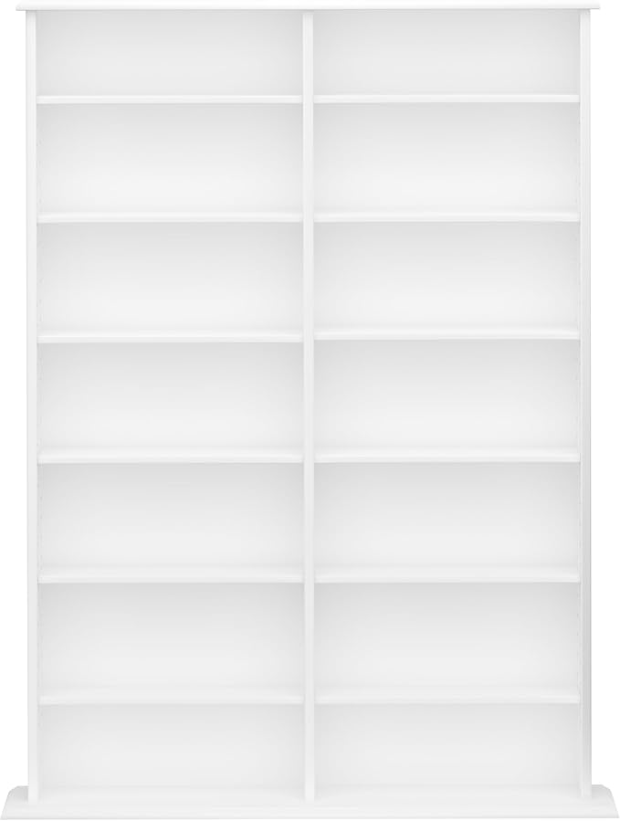 Prepac 2 Column Display Cabinet, 8.75" D x 38.75" W x 51" H - Image 9