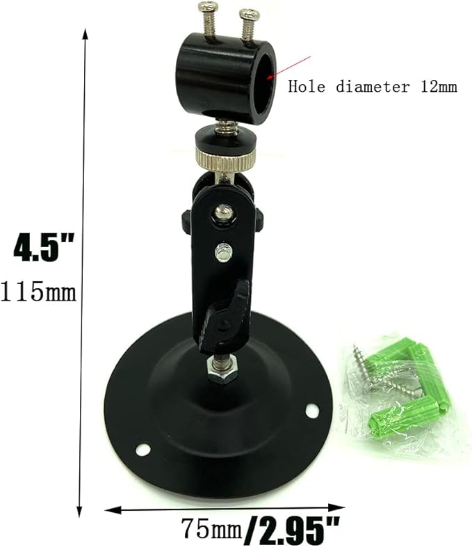 Laser Positioning Bracket Laser Module Fixing Bracket 360-degree Adjustable - Image 2