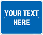 Personalized Custom Blue Background Customize