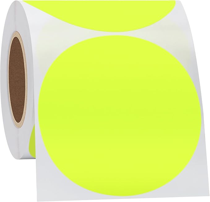 Hybsk Round Color Coding Circle Dots Labels Warehouse Inventory Organizer - Image 4