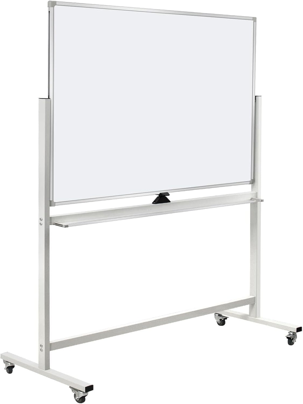 Double-Sided Mobile Whiteboard Magnet Dry Erase Board on Wheels