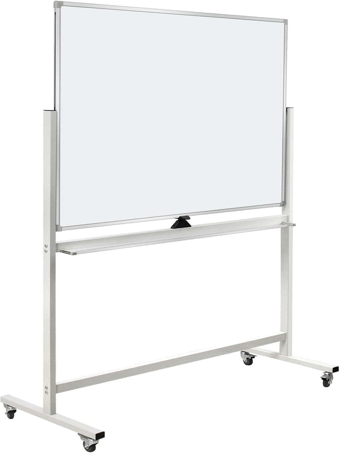 Double-Sided Mobile Whiteboard Magnet Dry Erase Board on Wheels