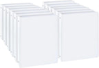 CIXILDTS 1-inch Round Ring Binder, Standard 3 Ring Binder Fit Letter Size Paper