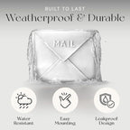 NACH Mailboxes for Outside Wall Mount, Waterproof Mailboxes for Outside - Image 4