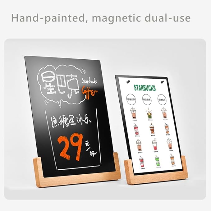 ECKEK Tabletop Chalkboard Signs - Image 8