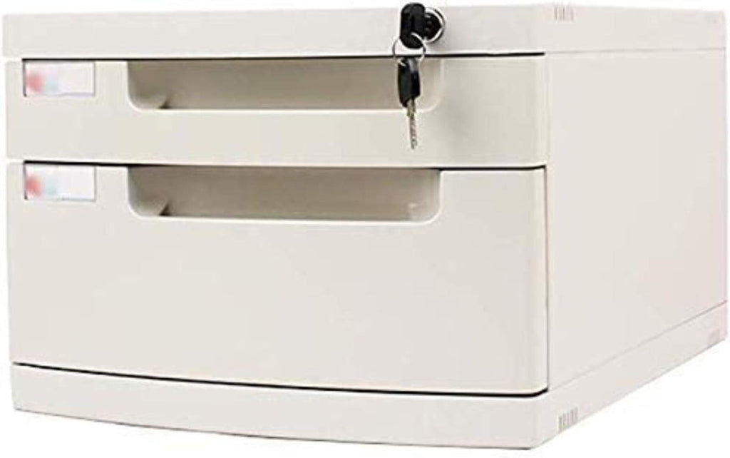 Lockable Office Filing Cabinet - Flat File STO Der for Documents, Data Nizat, Plastic Cupboard for Home & Office Use