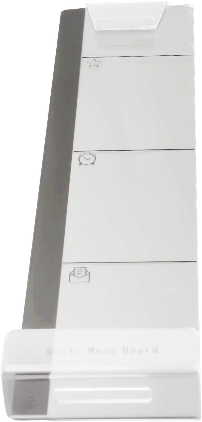 Acrylic Monitor Memo Board for Sticky Notes, Transparent Message Holder by Unknown