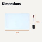 Amazon Basics Magnetic Whiteboard, Dry-Erase Board - Image 5