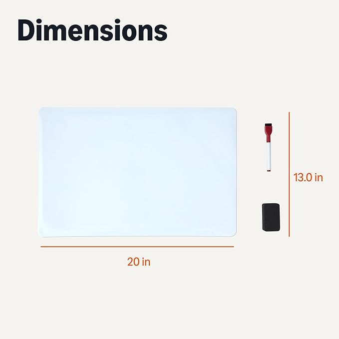 Amazon Basics Magnetic Whiteboard, Dry-Erase Board - Image 5