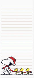 Graphique Snoopy Scarf Train Magnetic Notepad | 100 Tear-Away Sheets | Grocery by GraphiquedeFrance