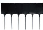 100 Black Plastic Tags Shipping Tags Water Proof Tags - Image 8