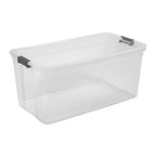 Sterilite 3-Pack Modular Stacker Box, Durable Clear Plastic Storage Bins - Image 9