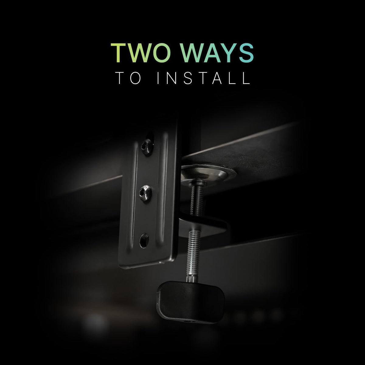MSI MAG MT101DG - Gas Spring Dual Monitor Stand Arm, Supports 17-32" and...