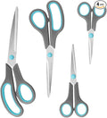 Asdirne Scissors Set of 4, Premium Stainless Steel Razor Blades, Ergonomic by Unknown