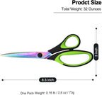 Zicolu 8.5" Scissors Bulk Set of 12-Pack, Sharp Scissors all Purpose Heavy Duty - Image 5