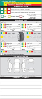 Visual Vehicle Inspection Report – 2-Part Carbonless Vehicle Checklist - Image 6