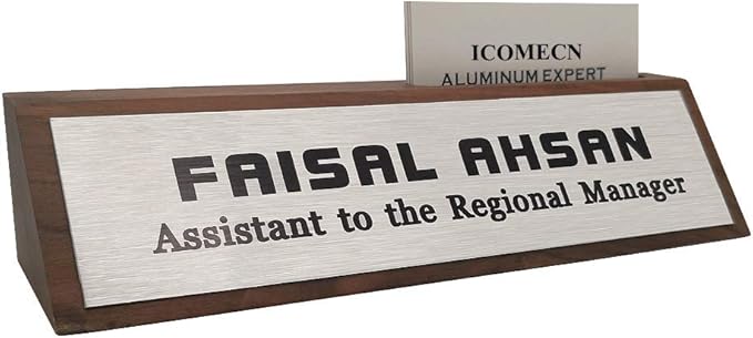 Personalized Business Desk Name Plate - Image 2