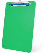 TFDLCG zm Green Clipboard with Pen Holder, Plastic Clipboard Standard Letter A4 by TFDLCGzm