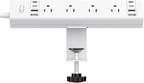 40W Fast Charging Station, Desk Clamp Power Strip 20W USB C, 8 Outlets - Image 7