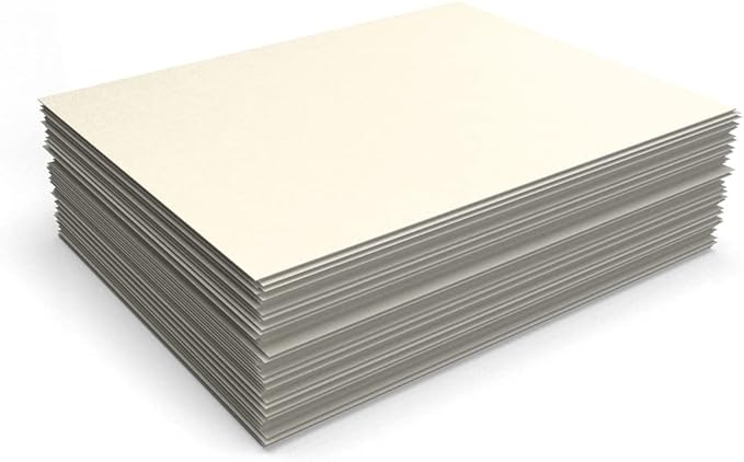 LUXPaper 8.5" x 11" Cardstock | Letter Size | Champagne Metallic | 105lb. Cover - Image 4