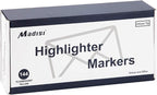 Madisi Highlighters, Chisel Tip, Fluorescent Yellow, Bulk Pack - Image 7