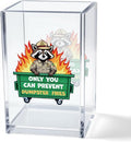 Vgrti Only You Can Prevent Dumpster Fire Acrylic Cosmetic Pencil Pen Holder Cup by Unknown