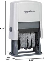 Amazon Basics Self-Inking Date Stamp, Rectangular, 2.56" x 1.69" x 4.13" - Image 7