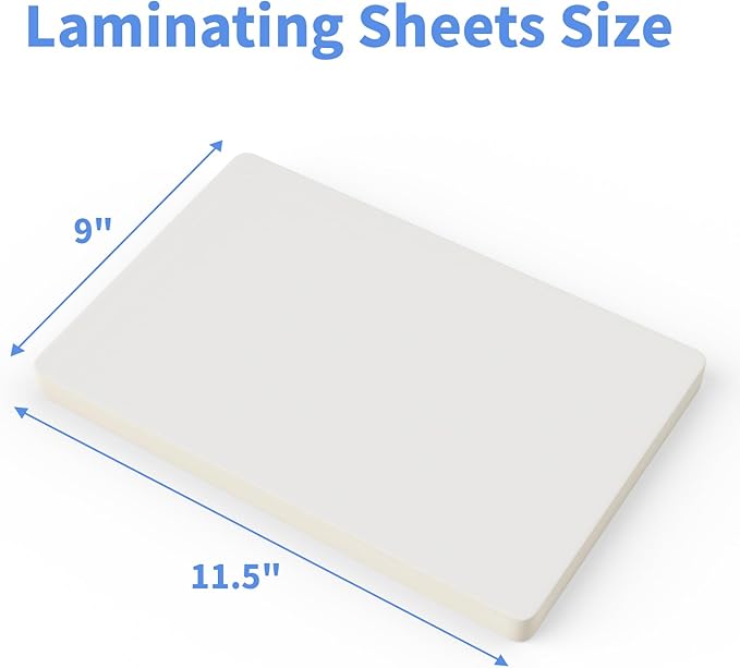 Thermal Laminating Pouches, FungLam Clear Laminating Sheets, 3 Mil Thickness - Image 2