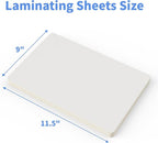 Thermal Laminating Pouches, FungLam Clear Laminating Sheets, 3 Mil Thickness - Image 3
