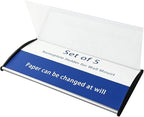 2 Pcs Aluminum Office Name Plate Holder - Image 3