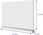 newnewshow Acrylic Sign Holder 8.5x5.5 Inch 3 Pack Horizontal T Shape - Image 2