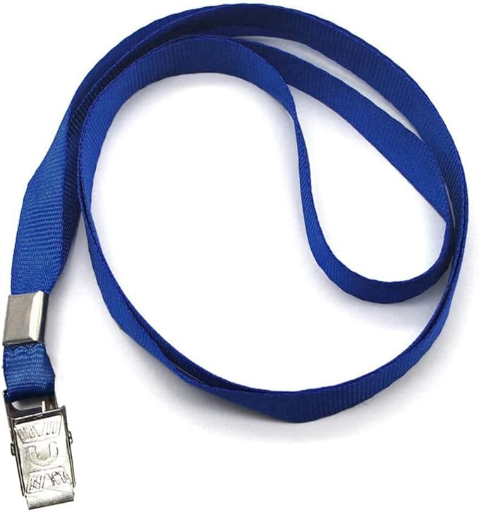 Beebel Lanyards 100 Pack Nylon Flat Badge Lanyard - Image 4