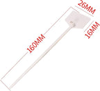 6 in Cable Tags Zip Tie Labels, Nylon Cable Ties - Image 6