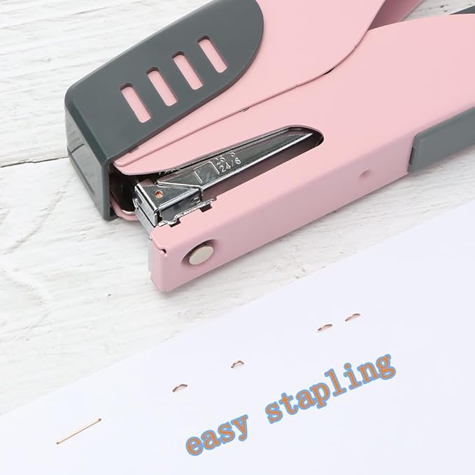 XiowDow Pink Stapler Cute Plier Staplers - Image 7