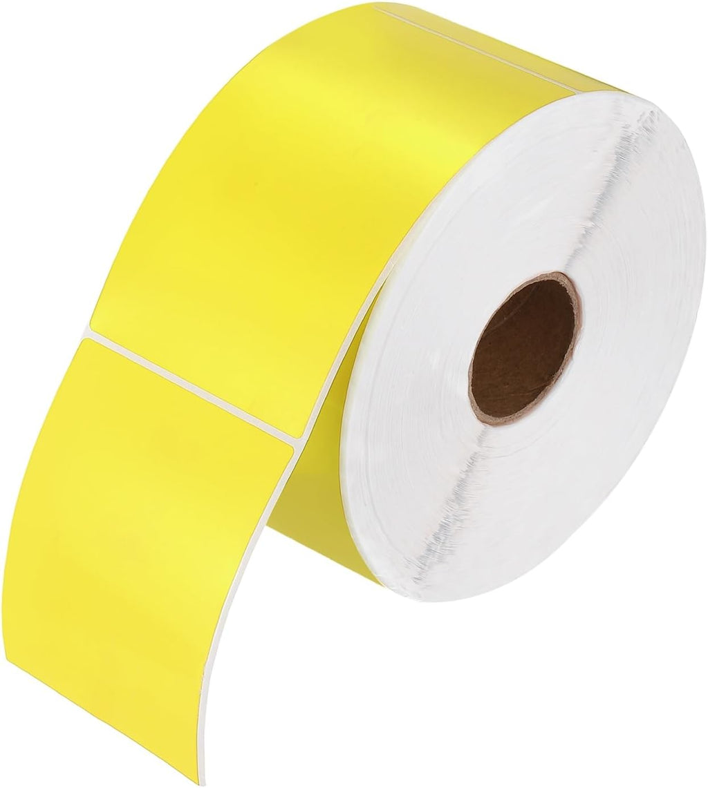 PATIKIL 1000Pcs Colored Coding Labels Stickers, 5x3 Inch Rectangle Inventory