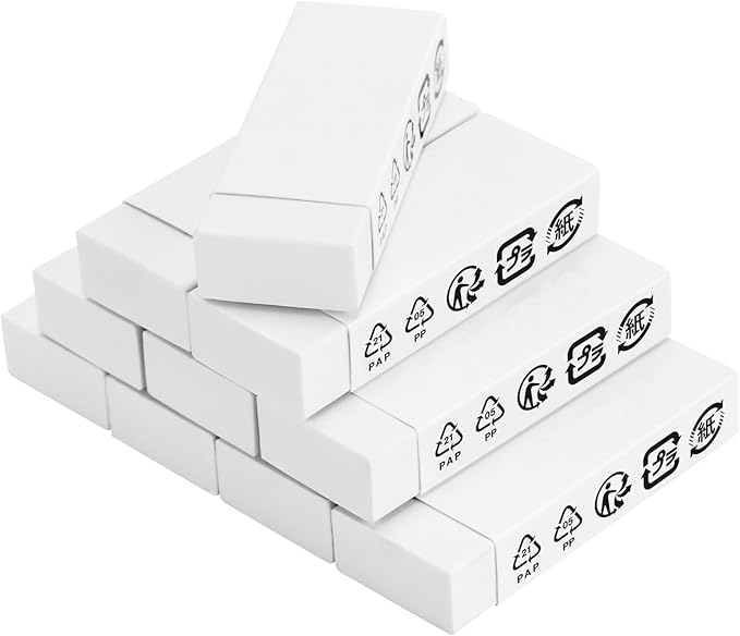 Amazon Basics Block White Eraser by AmazonBasics
