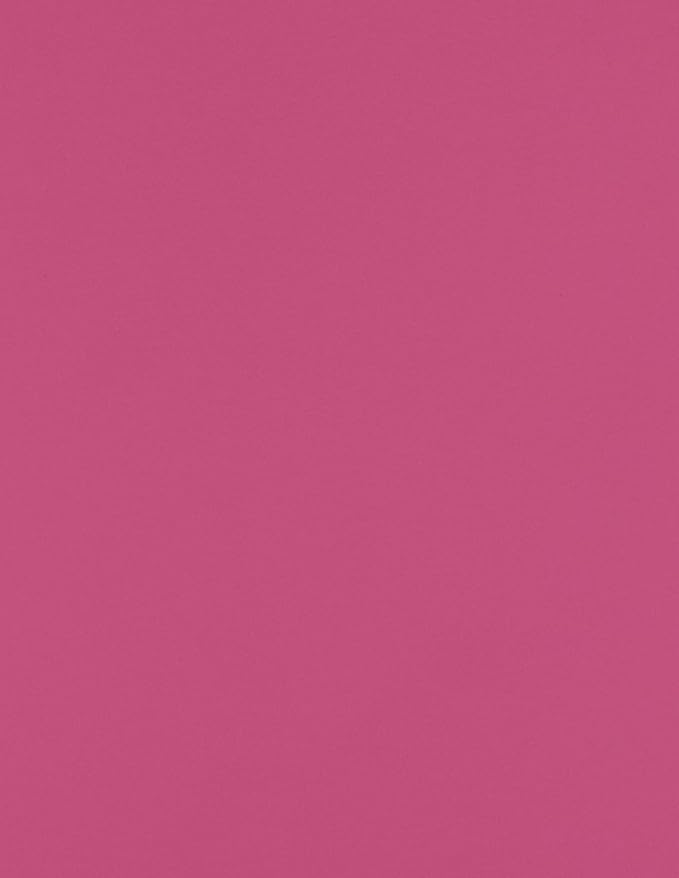 LUXPaper 8.5" x 11" Paper | Letter Size | Magenta Pink | 80lb. Text | 250 Qty by LUXPaper