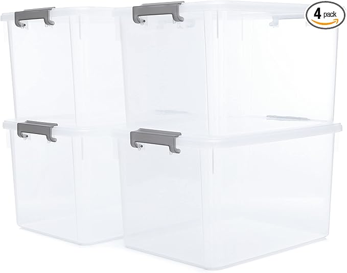 Citylife 32 QT Plastic Storage Bins by Unknown