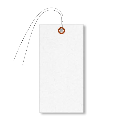 SmartSign Blank Tyvek Shipping Tags by SmartSign