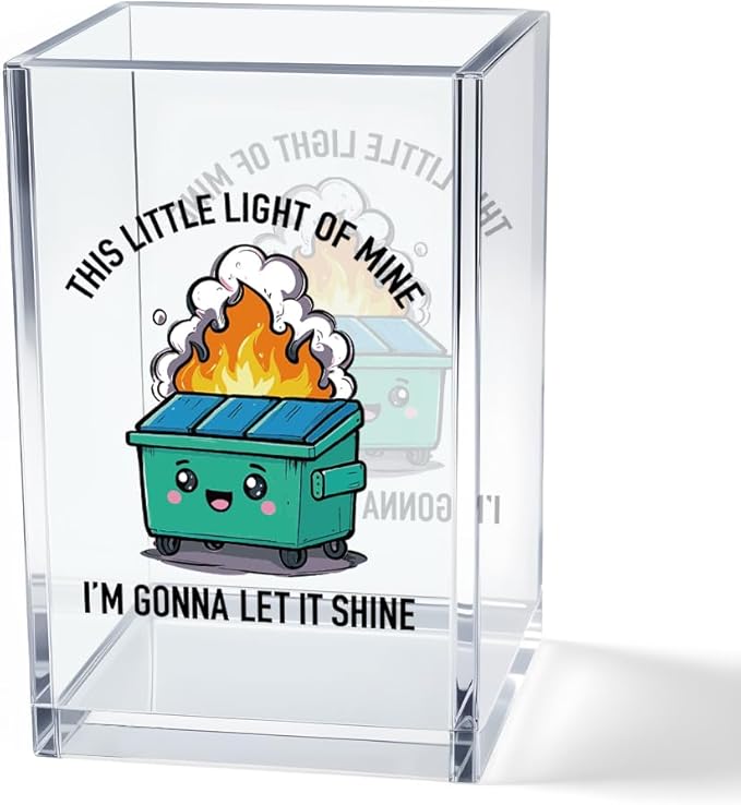 Vgrti This Little Light of Mine I知 Gonna Let It Shine Acrylic Cosmetic Pencil by Unknown