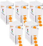 ChromaLabel 1/2 Inch Circle Sticker Labels, Removable Sticky Dots by ChromaLabel