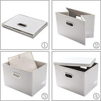 PRANDOM Large Stackable Storage Bins - Image 5