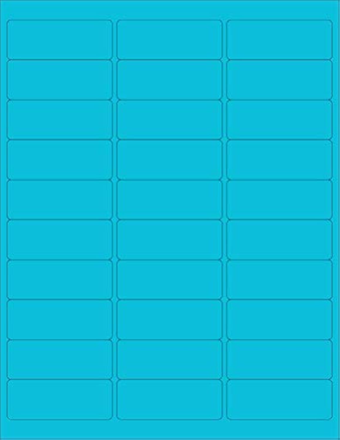 NextDayLabels - 8-1/2 x 11 Neon Color High Light Fluorescent Labels