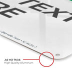 Custom Safety First Sign, OSHA Sign, 10x7 Inches, Rust Free .040 Aluminum - Image 6
