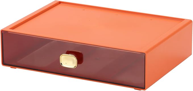 OSteed Spacious Desktop Storage Box, 1 Large Storage Drawer, Stackable Office by OSteedWares