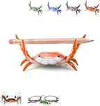 Crab Pen Holder for Desk, Cute Multifunctional Weightlifting Desk Crab Pencil by Unknown