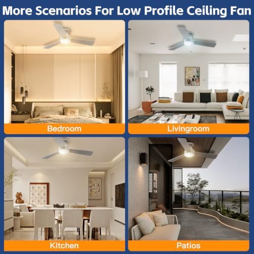 42 inch ceiling fans with lights and remote on a desk or shelf