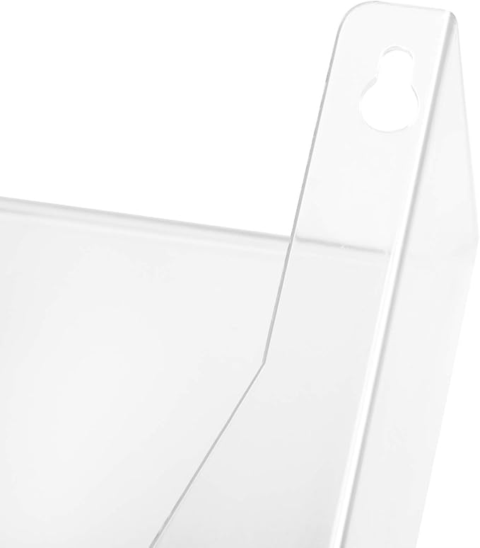 Amazon Basics Expandable Plastic Wall Pockets, File Organizer, Letter Size - Image 4