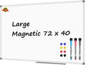 Lockways Large 72" x 40" Magnetic Dry Erase Board